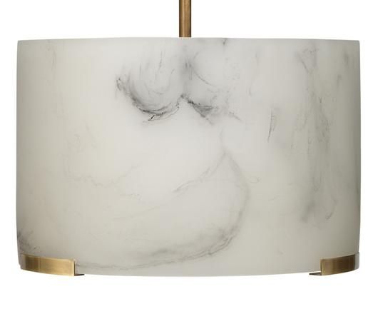 Elancourt Faux Alabaster 3-Light Pendant by Jamie Young