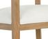 BRYLEA DINING ARMCHAIR - NATURAL - HEATHER IVORY TWEED by Sunpan
