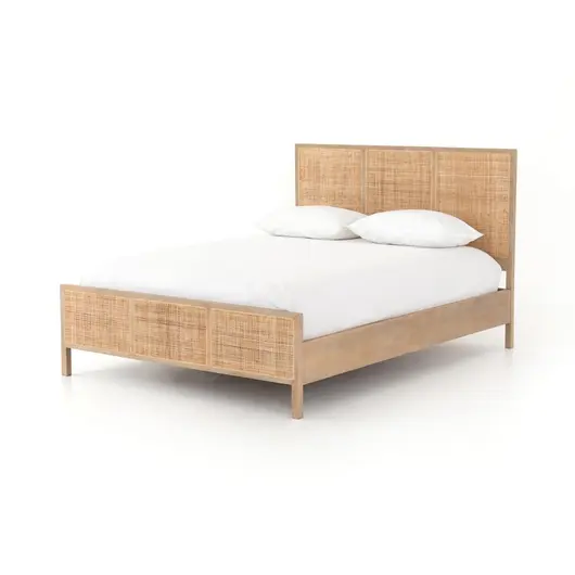 Sydney Queen Bed In Natural by FOUR HANDS