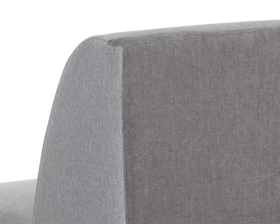 JACLYN MODULAR - LEFT ARMCHAIR - EGYPT LIGHT GREY / DANNY MEDIUM GREY by Sunpan