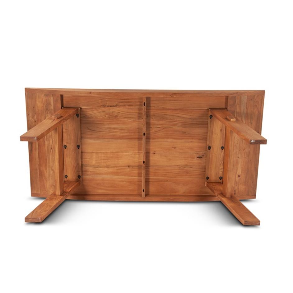 Chesapeake 79" Dining Table, Nutmeg by Home Trends & Design