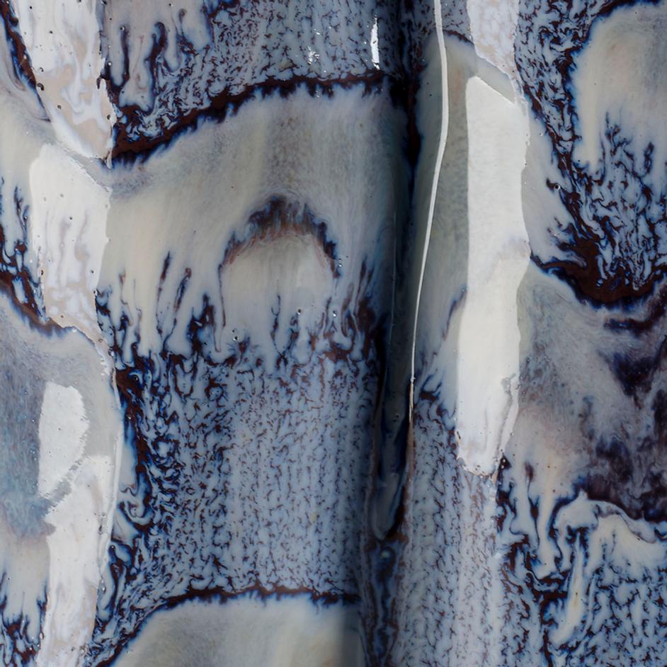 Flurry Ceramic Small Table Lamp with Linen Shade  by Jamie Young