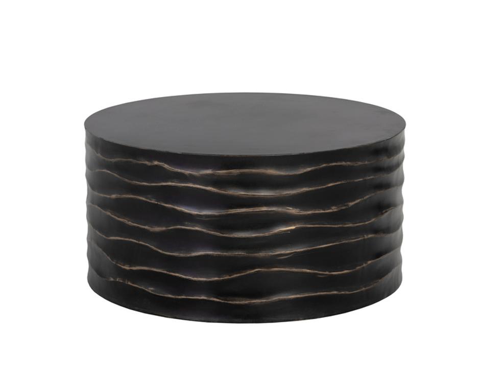 COREY COFFEE TABLE - LARGE - BLACK by Sunpan