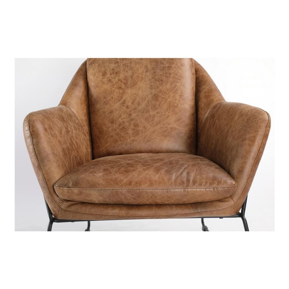 GREER CLUB CHAIR CAPPUCCINO by Moes Home