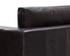 ANAKIN SOFA - LIGHT OAK - TUSCANY WARM BLACK LEATHER by Sunpan