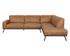 BRANDI SOFA CHAISE - RAF - CAMEL LEATHER by Sunpan