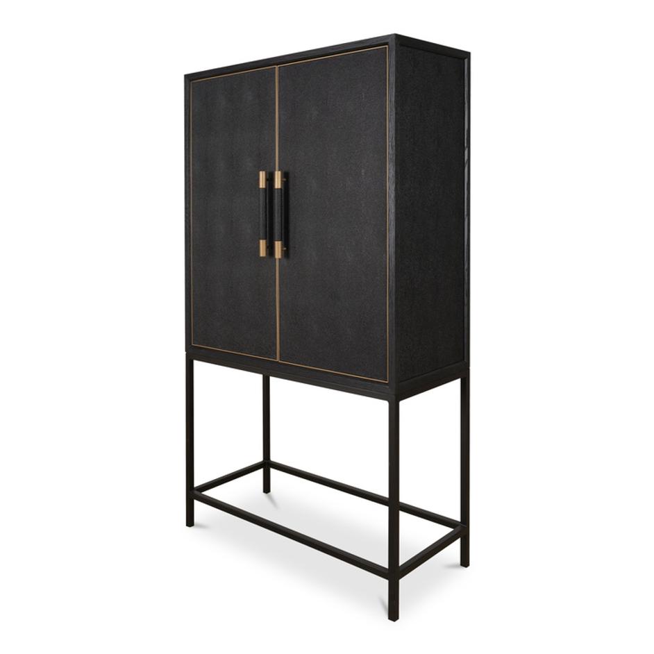 Mako Bar Cabinet Black by Moes Home