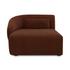 Amelia Left Arm Facing Chaise Chestnut by Moes Home