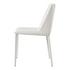 NORA DINING CHAIR WHITE VEGAN LEATHER-M2 by Moes Home