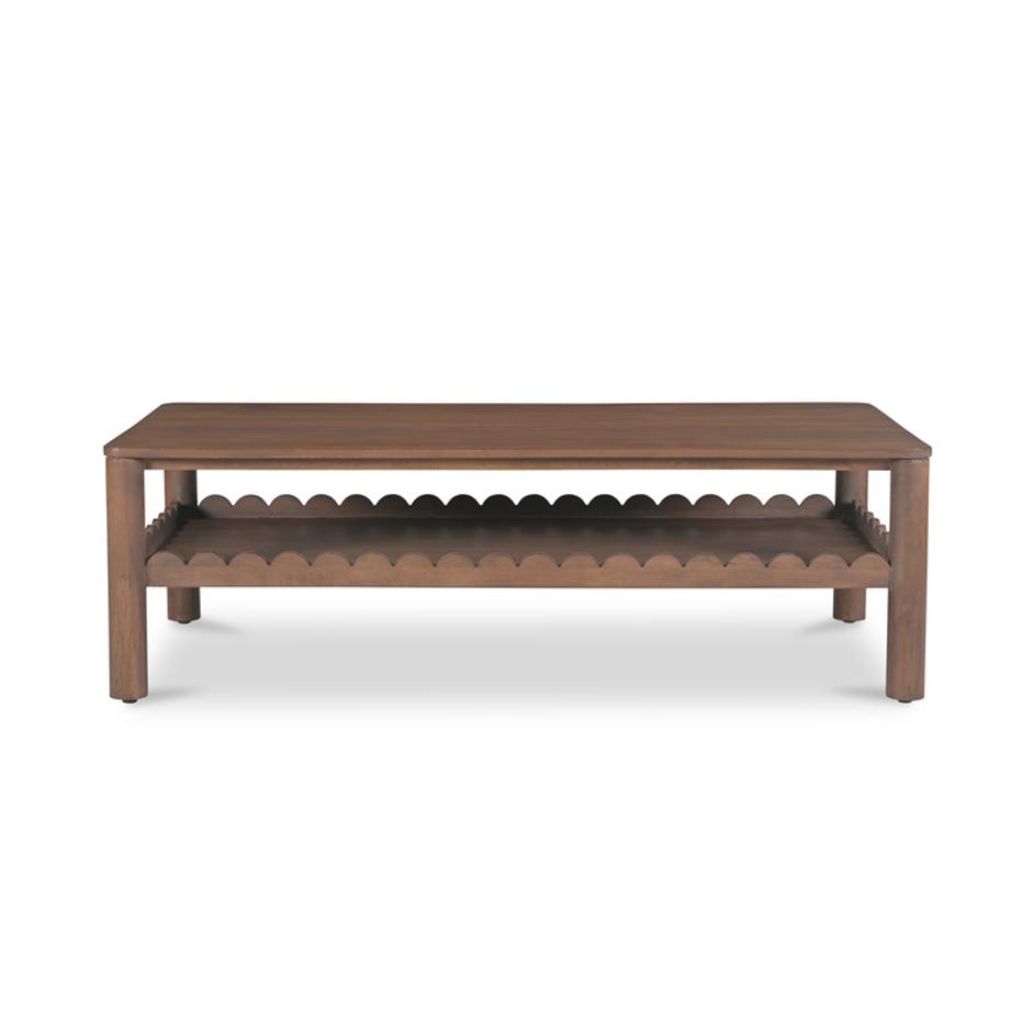 Wiley Coffee Table Vintage Brown by Moes Home