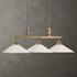 Brookdale Industrial 3 Light Linear Chandelier by Uttermost