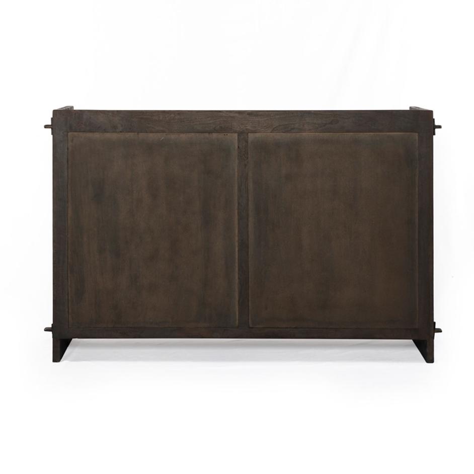 Rio 53" Carved Teak Wood Dresser by Home Trends & Design