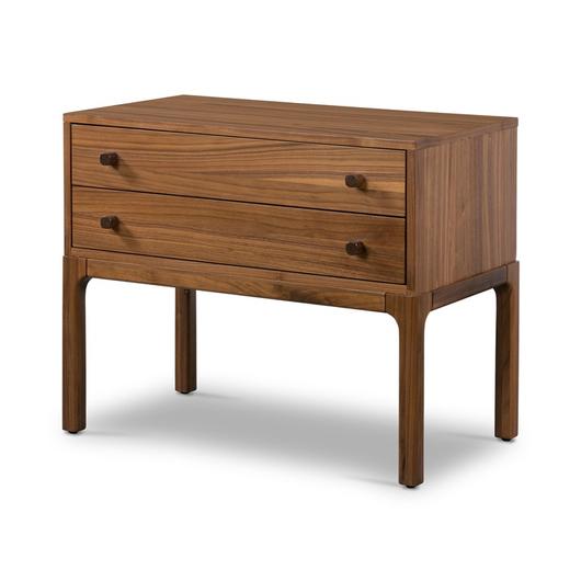 Arturo Nightstand - Natural Walnut Veneer by Four Hands