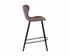 ARABELLA COUNTER STOOL - BRAVO COGNAC / NOVEMBER GREY by Sunpan