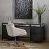 Shadow Box Executive Desk - Black by Four Hands