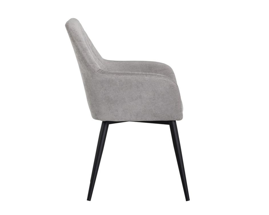 Jayna Dining Chair - Black - Polo Club Stone by Sunpan