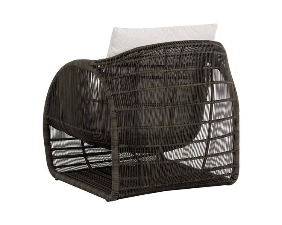 TULUM LOUNGE CHAIR - LOUIS CREAM by Sunpan