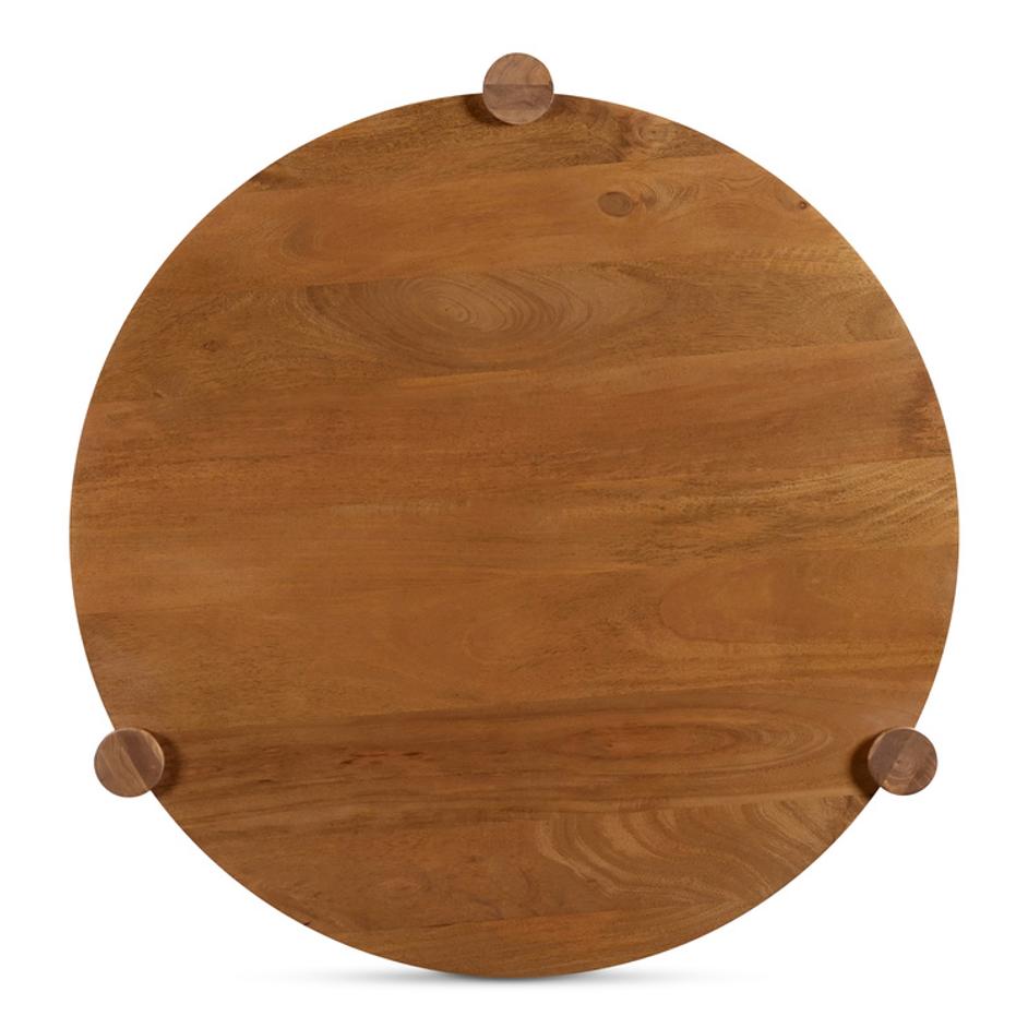 Olsen Coffee Table Vintage Brown by Moes Home