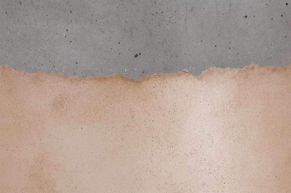 ARIES SIDE TABLE - CONCRETE - GOLD by Sunpan