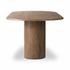 Olexey Oval Dining Table in Rubbed Light by FOUR HANDS