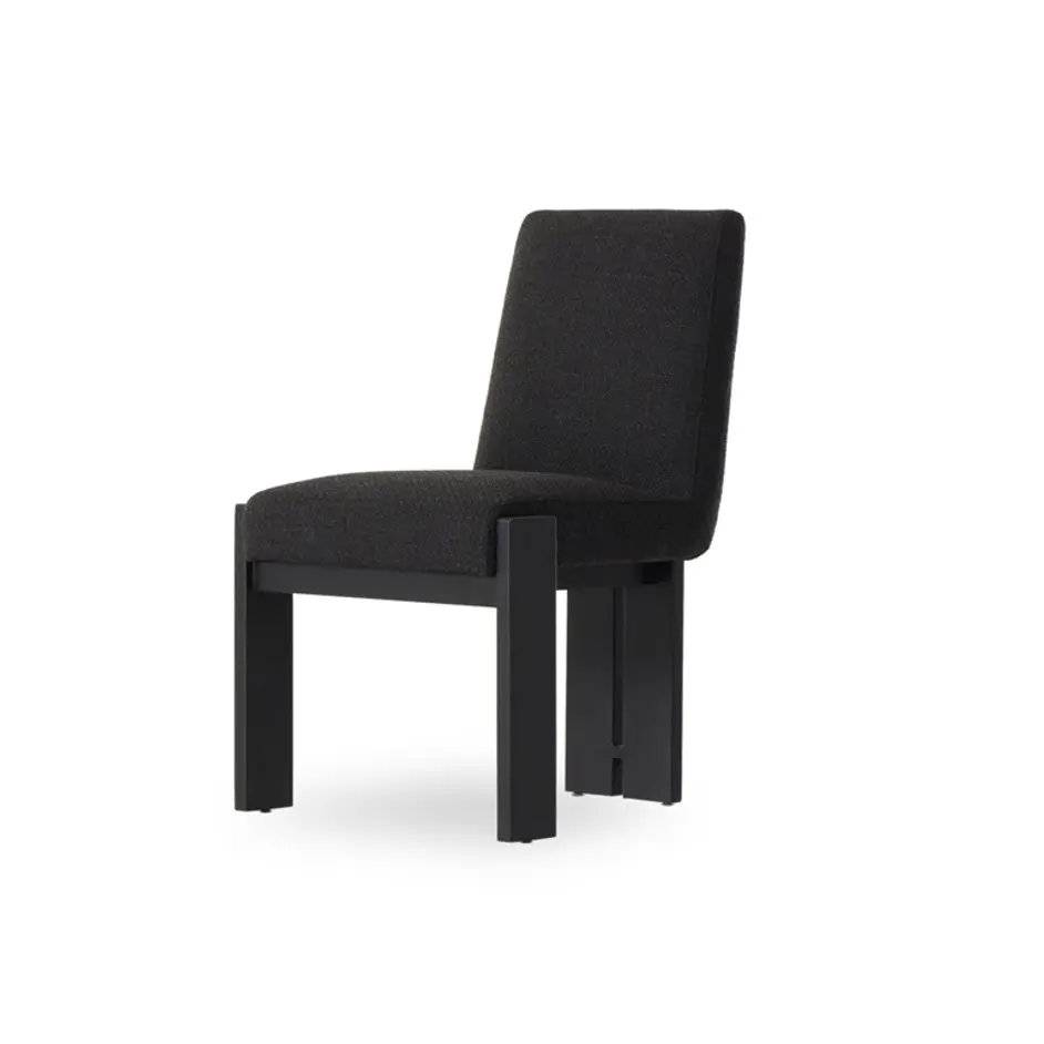 Roxy Dining Chair In Gibson Black by FOUR HANDS