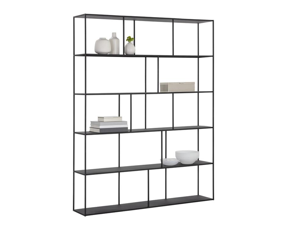 Eiffel Bookcase - Extra Large - Black by Sunpan