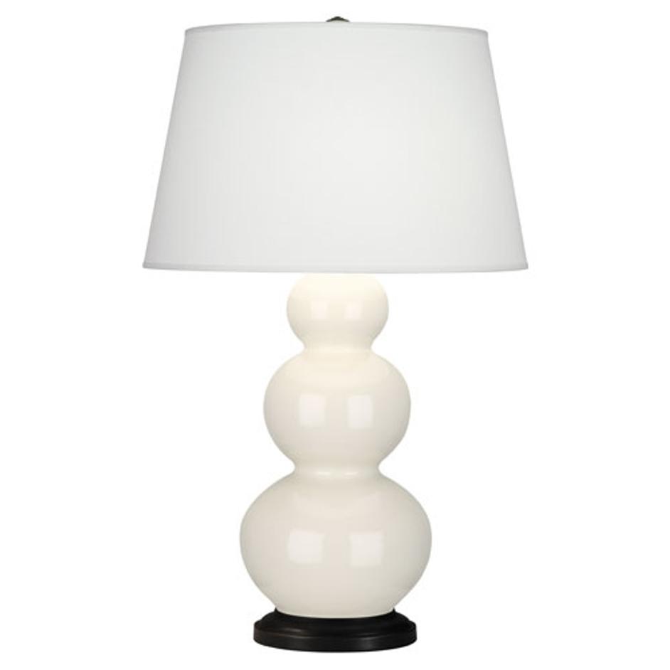 Bone Triple Gourd Table Lamp by Robert Abbey