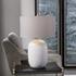 Winterscape White Glaze Table Lamp by Uttermost
