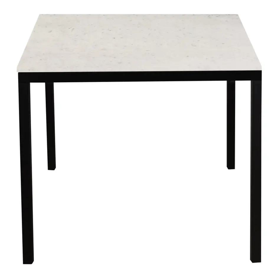 PARSON DINING TABLE WHITE MARBLE by Moes Home