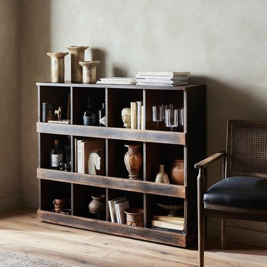Mercantile Shop Store Cabinet - Aged Brown by Four Hands
