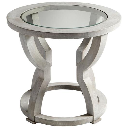 Pantheon Foyer Table In White Pine by Cyan Design