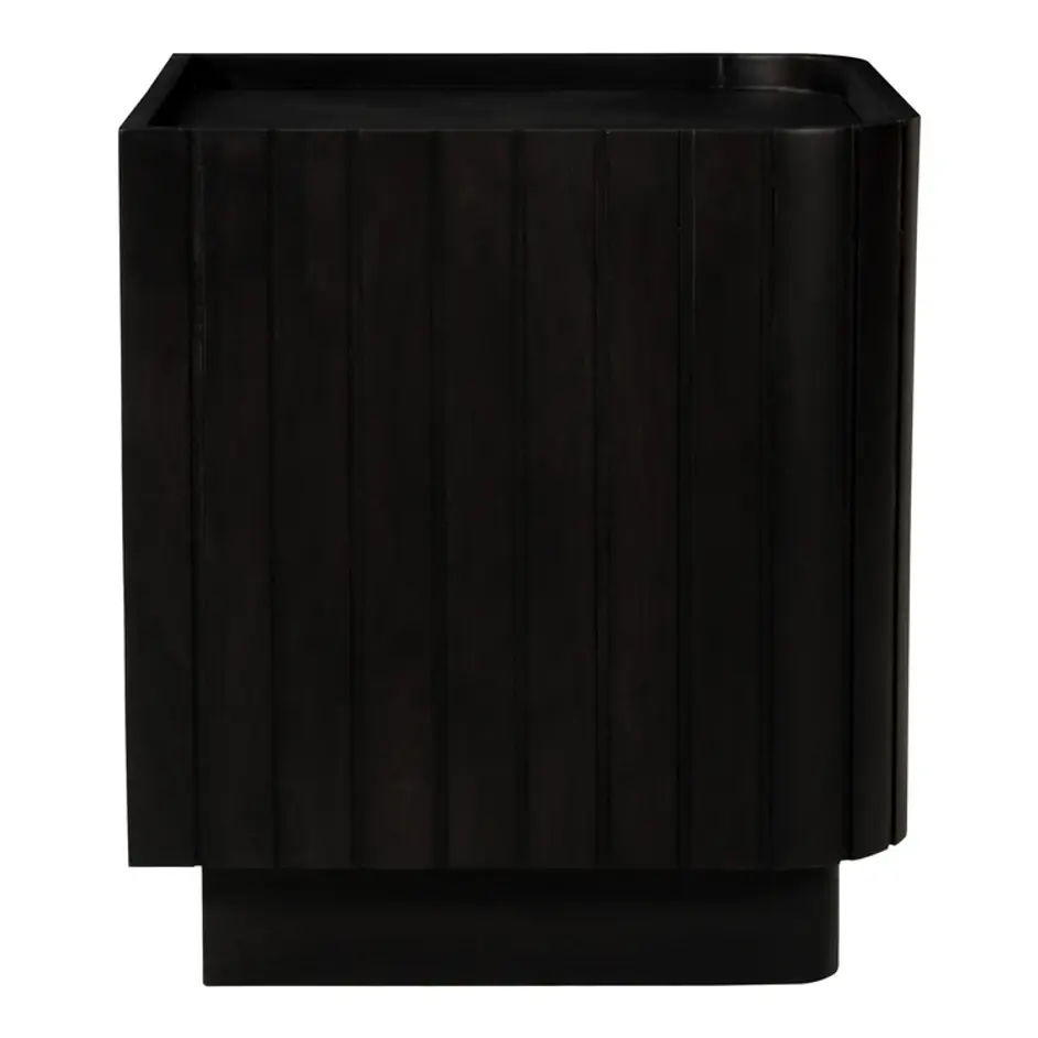 Povera Nightstand Black by Moes Home
