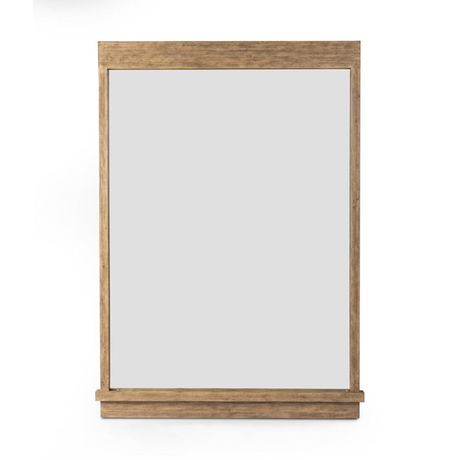 Ledge Floor Mirror - Distressed Light Pine by Four Hands