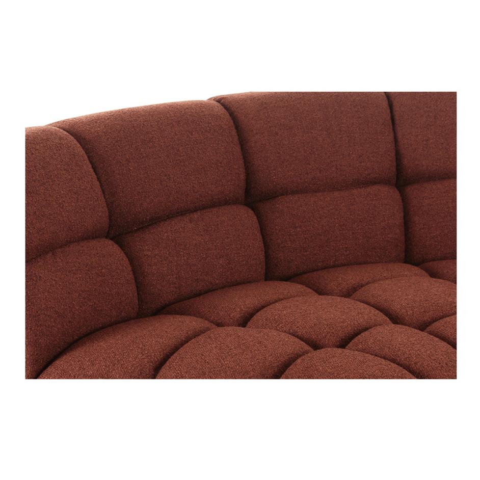 Roman L-Shaped Sectional Rust by Moes Home