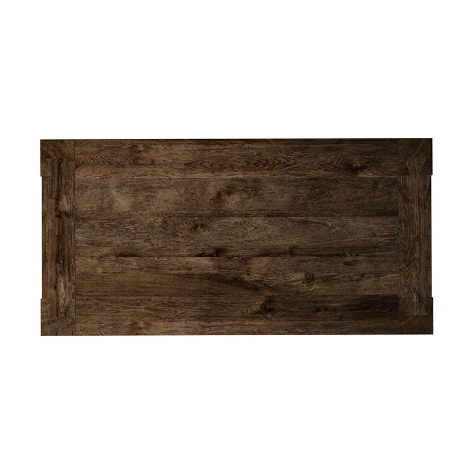 Abaso Dining Table - Ebony Rustic Wormwood Oak by Four Hands