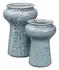 Snorkel Ceramic Decorative Set of 2 Vases by Jamie Young