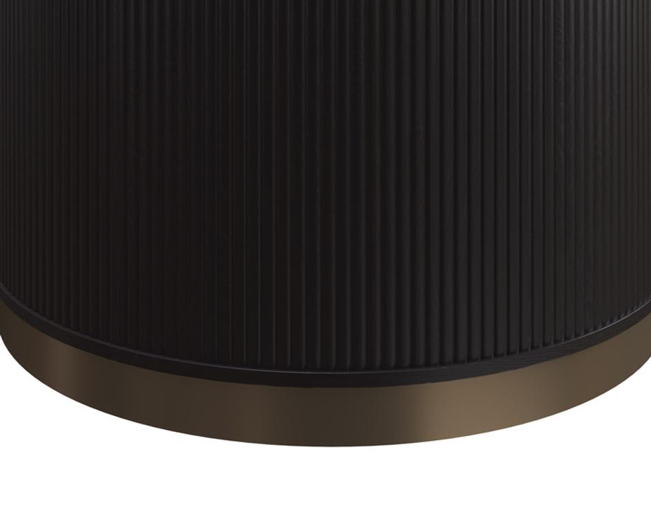 KALLA SIDE TABLE - CHARCOAL by Sunpan