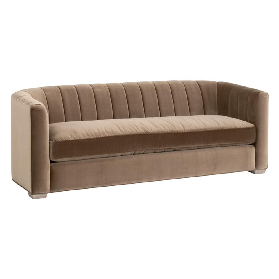 Bronx 87" Channel Back Sofa by Essentials For Living