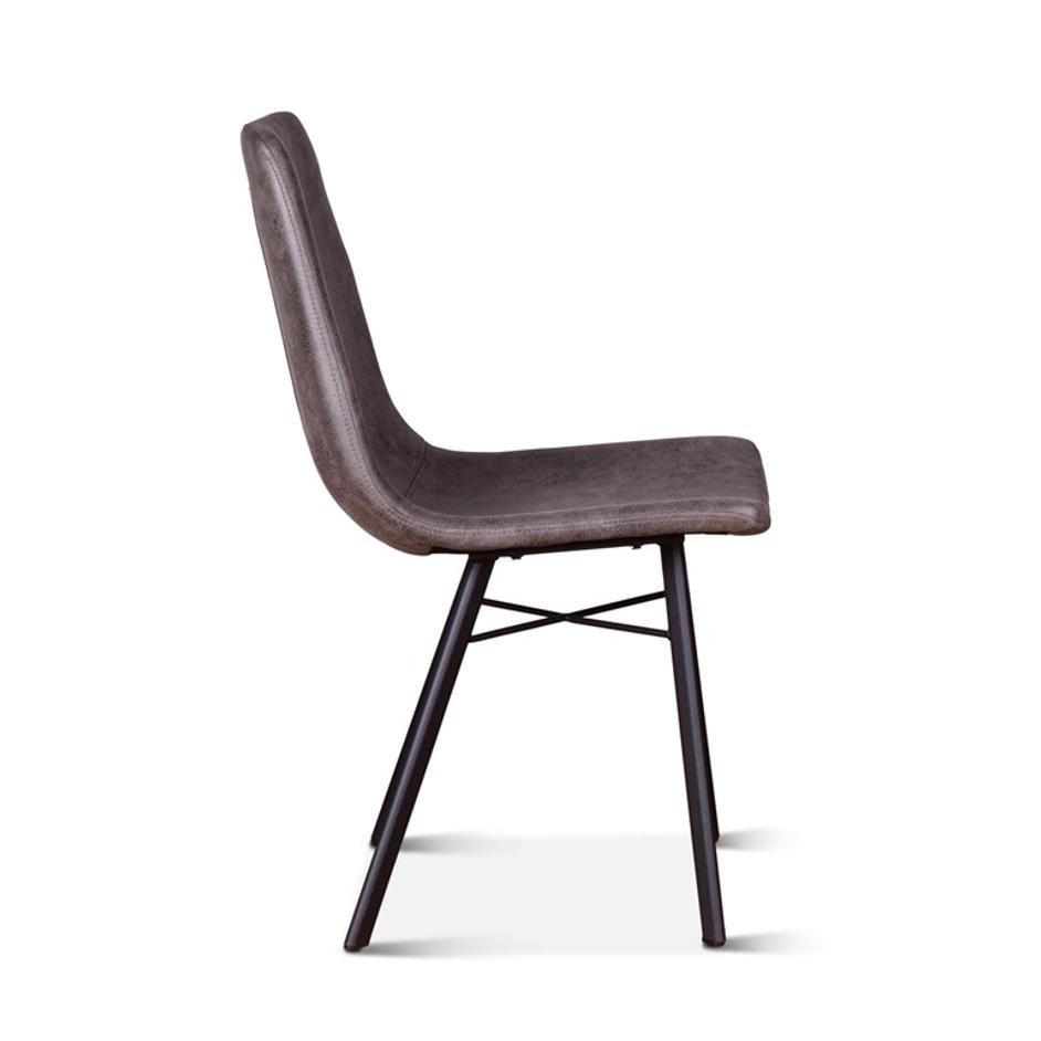 Sam Dining Chair, Charcoal by Home Trends & Design