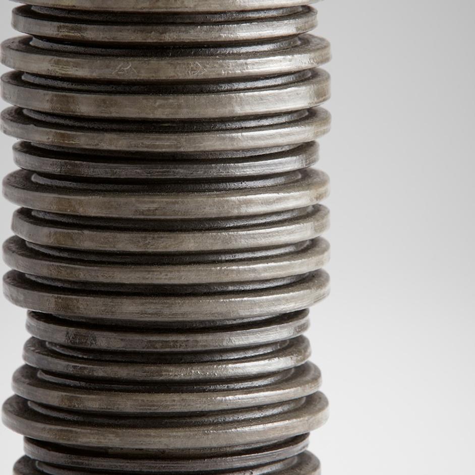 Large Provo Candleholder in Black by Cyan Design