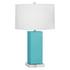Egg Blue Harvey Table Lamp by Robert Abbey