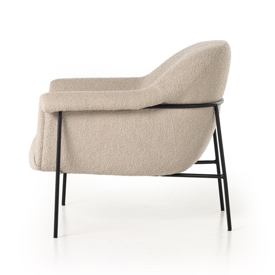 Suerte Chair In Knoll Sand by FOUR HANDS