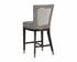 Alister Counter Stool - Bravo Metal / Polo Club Stone by Sunpan