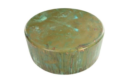 Button Coffee Table, Lichen Finish by PHILLIPS COLLECTION
