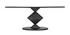 Katana Oval Dining Table, Black Metal by Noir Furniture