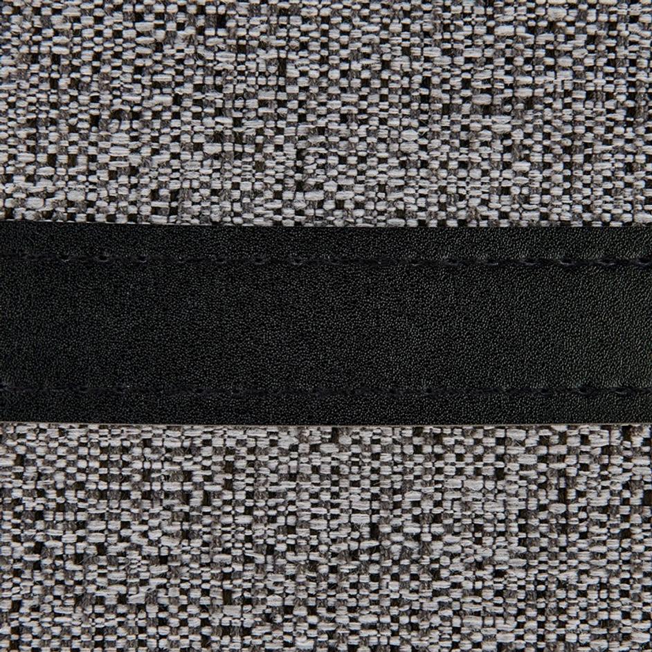 Zuney Fabric Bench In Princeton Gray by New Pacific Direct