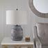 Neolithic Blue-Gray Table Lamp by Uttermost