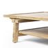 Trinity Coffee Table - Distressed Light Oak by Four Hands