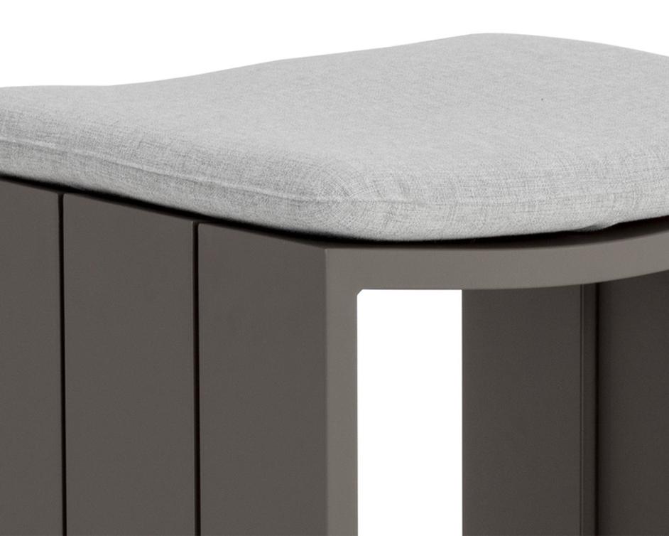 VERIN BARSTOOL - WARM GREY - GRACEBAY LIGHT GREY by Sunpan