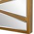 Gentry Oversized Gold Mirror by Uttermost